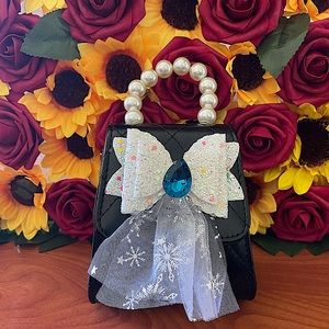 MINI BLACK BOW PURSE